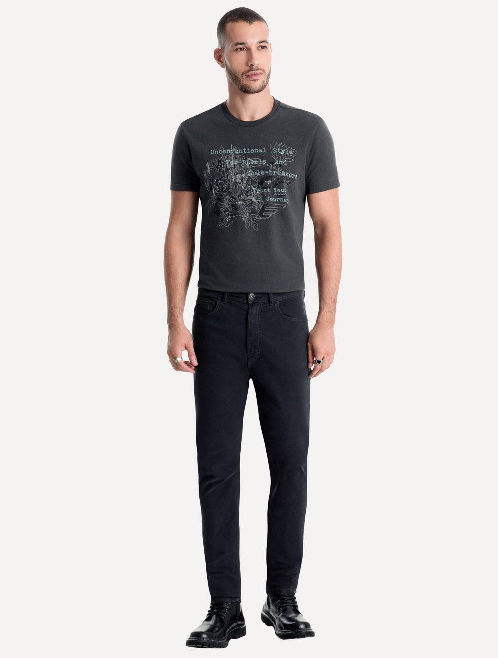 Calça Ellus Jeans Masculina Skinny First Blue Azul Marinho