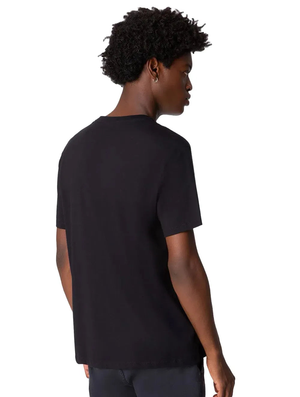 Camiseta Tommy Jeans Masculina Corp Logo Preta