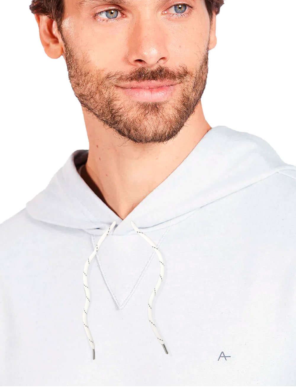 Moletom Aramis Masculino Hoodie Recycled Light Off-White