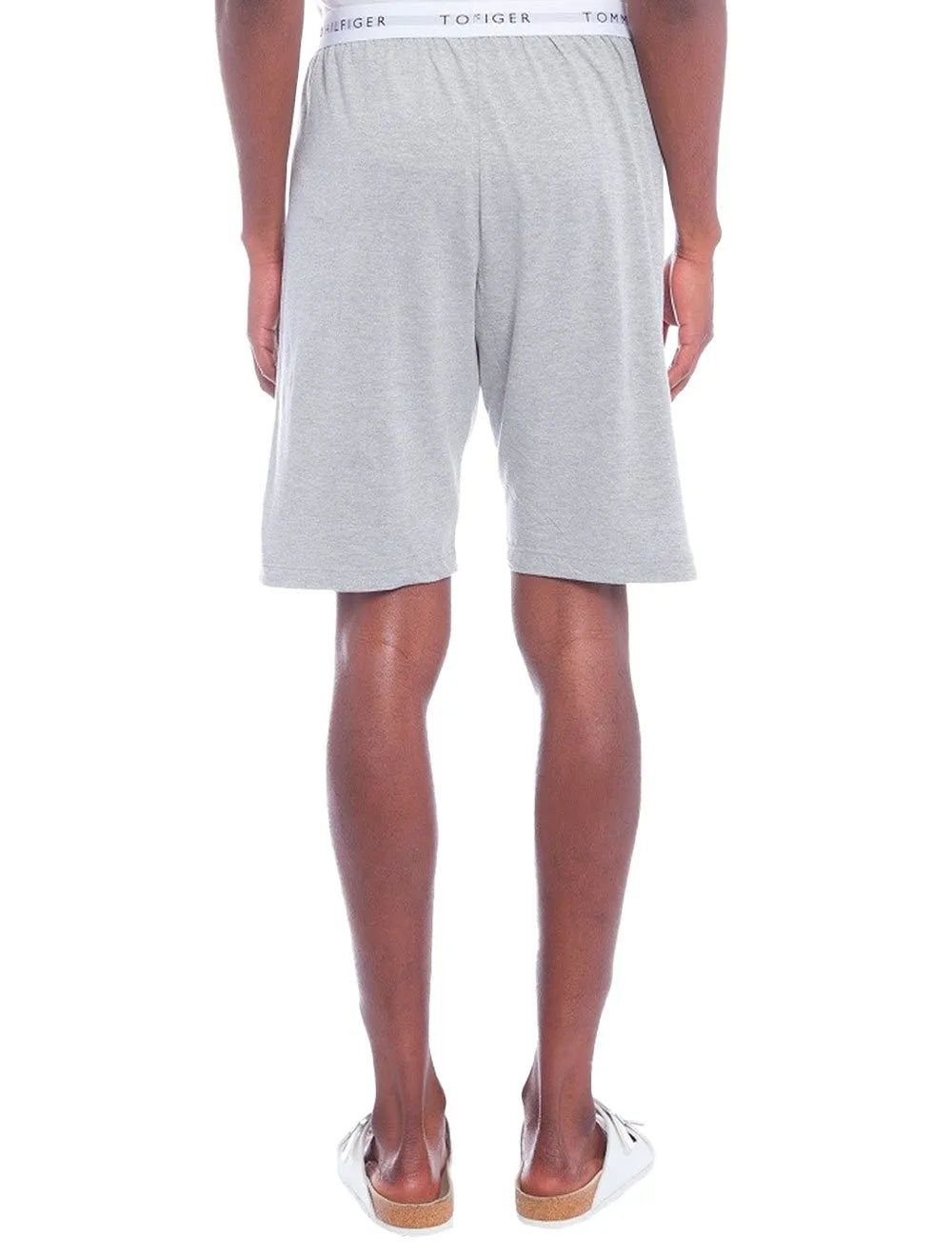 Short Tommy Hilfiger Masculino Sleepwear Logo Lounge Cinza Mescla