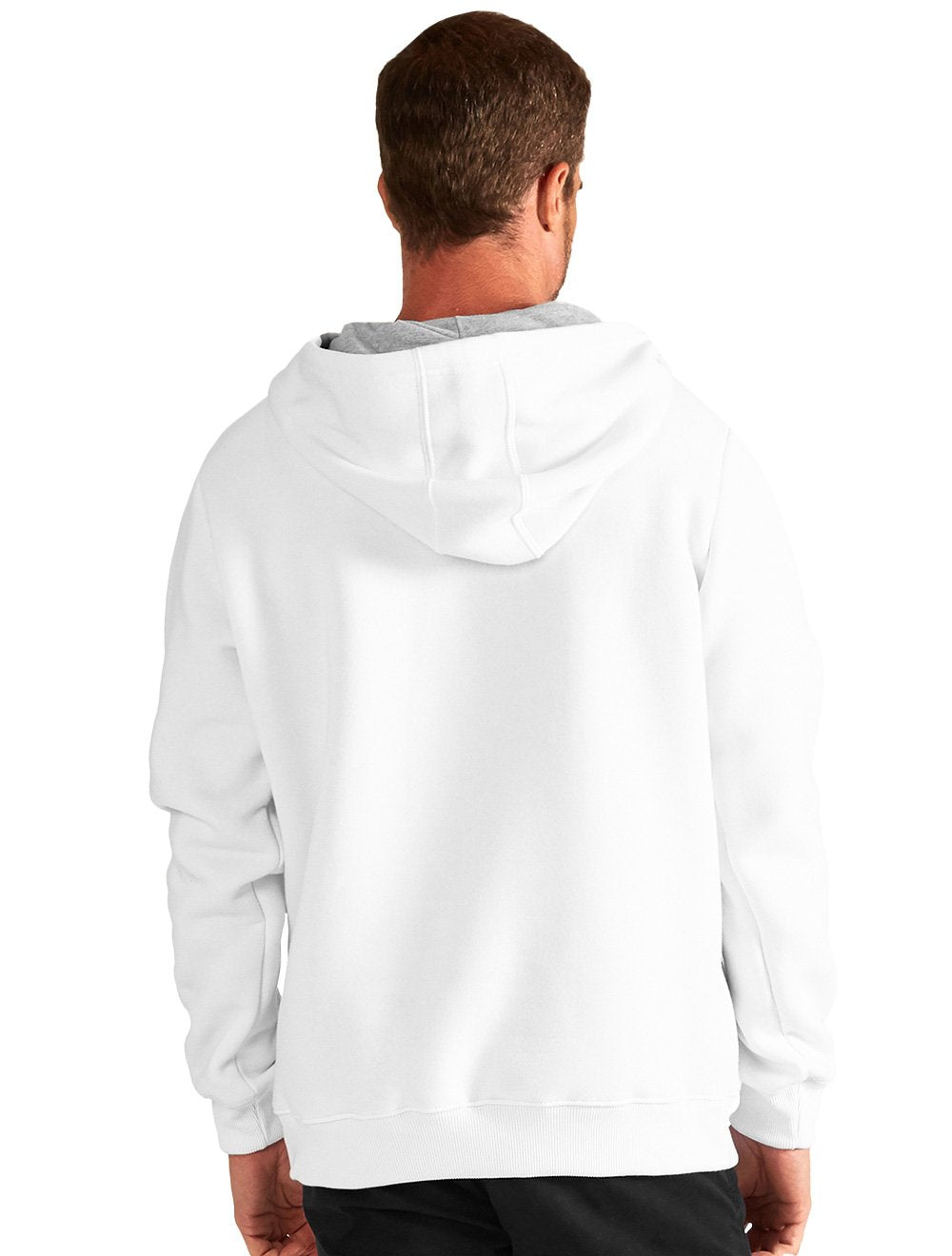 Moletom Nautica Masculino Hoodie Outline Logo Branco