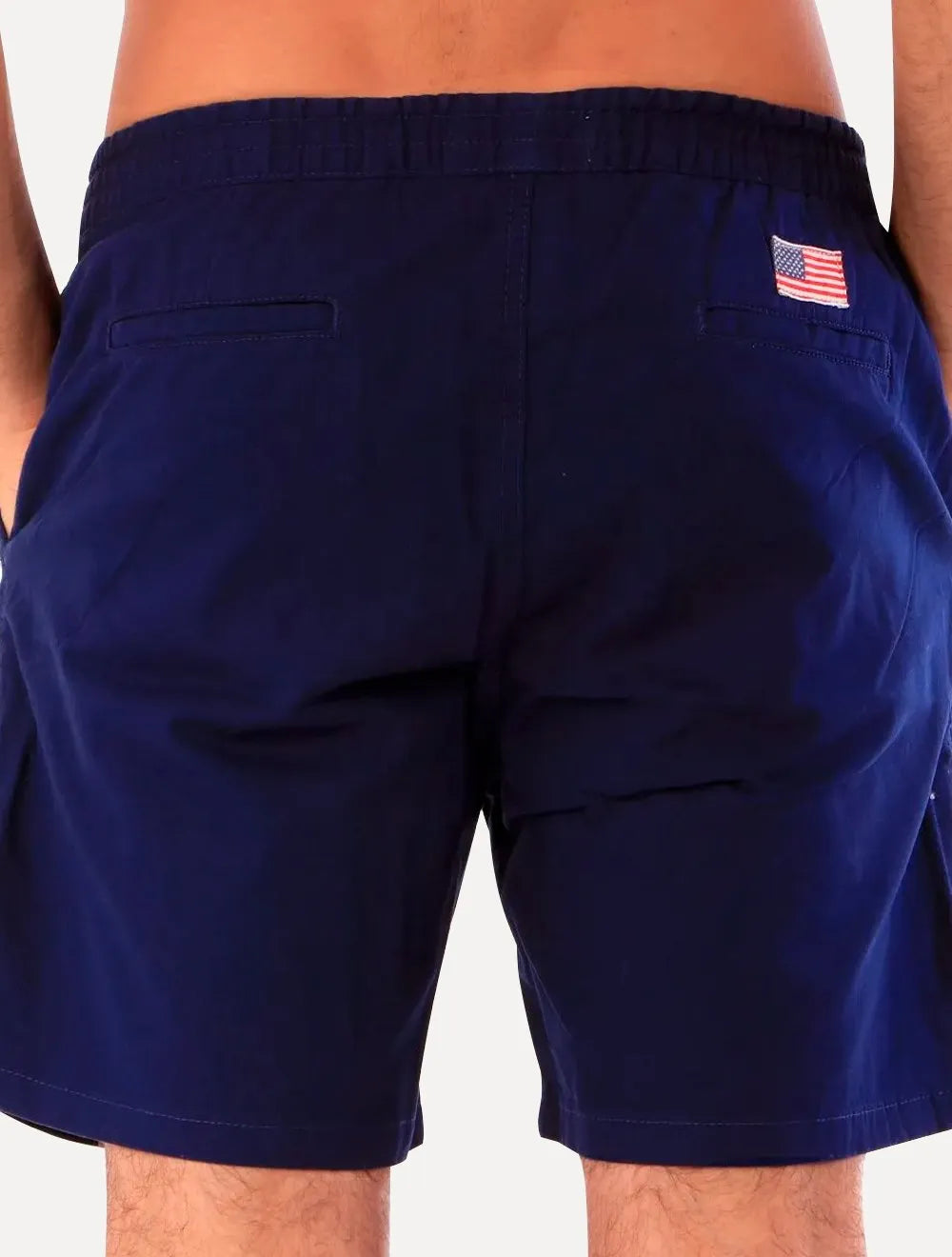 Short Ralph Lauren Masculino Sarja Chino Azul Marinho