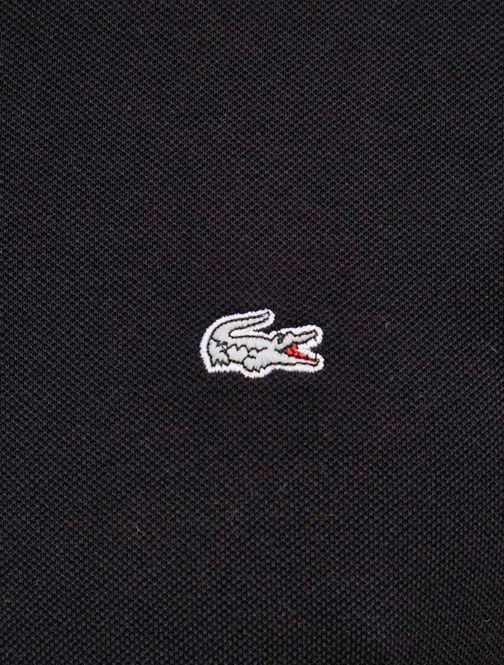 Polo Lacoste Masculina Piquet Slim Fit Stretch Preta