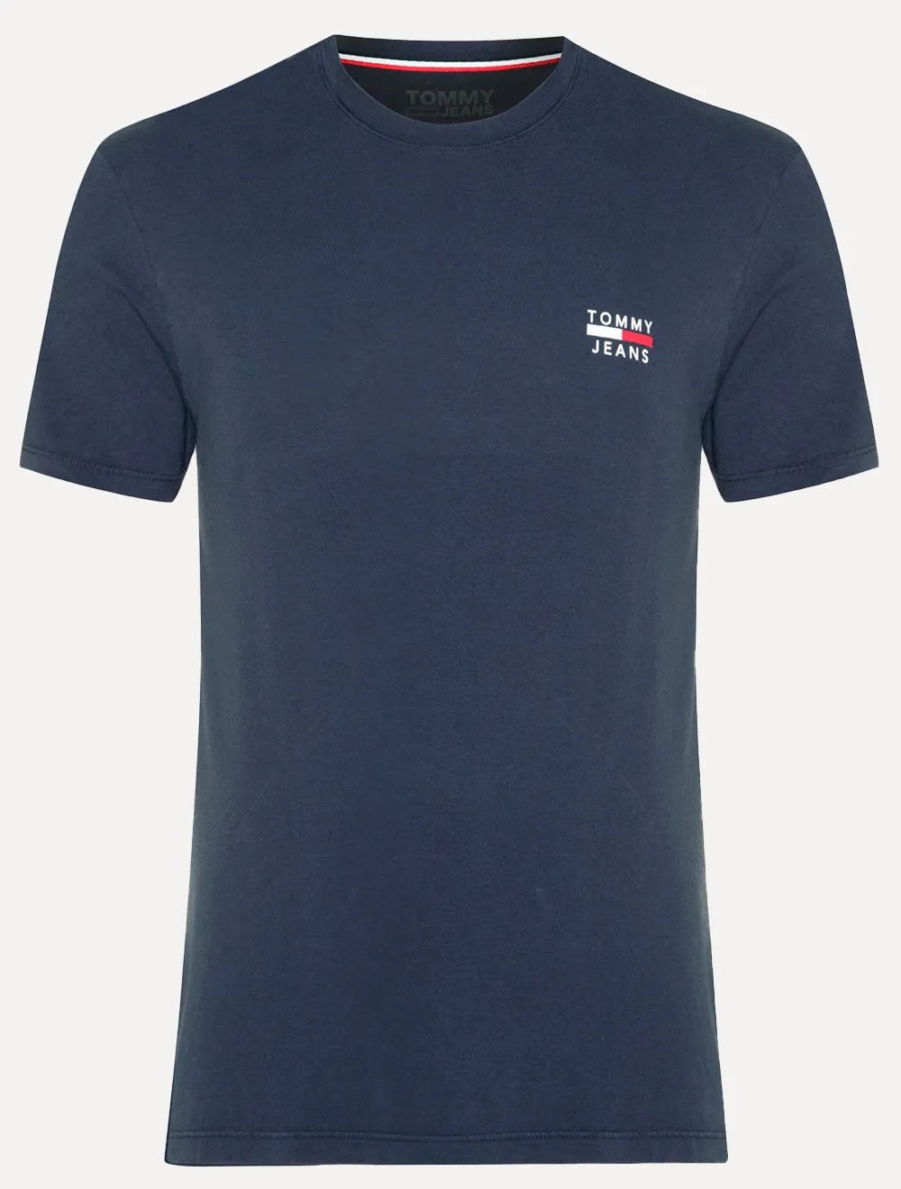 Camiseta Tommy Jeans Masculina Chest Logo Tee Azul Marinho