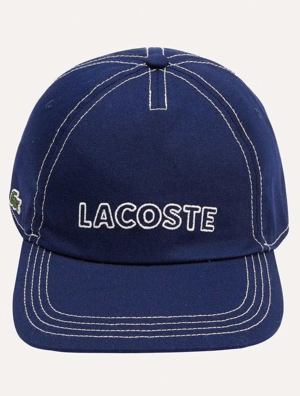 Boné Lacoste Heritage Branded Cotton Cap Azul Marinho