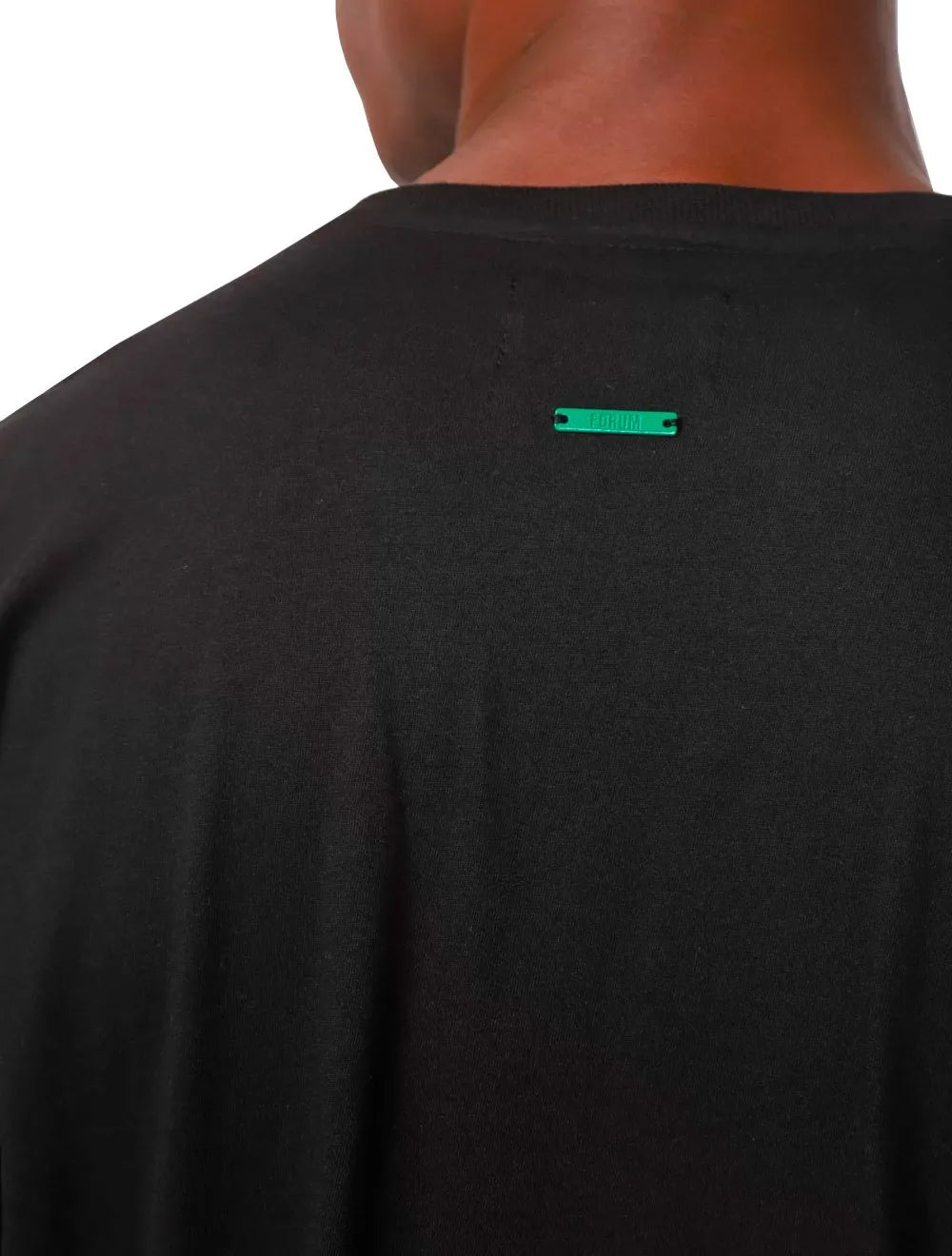 Camiseta Forum Masculina New Box Court Print Preta