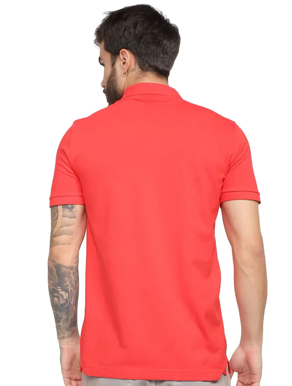 Polo Reserva Masculina Piquet Clássica Vermelha