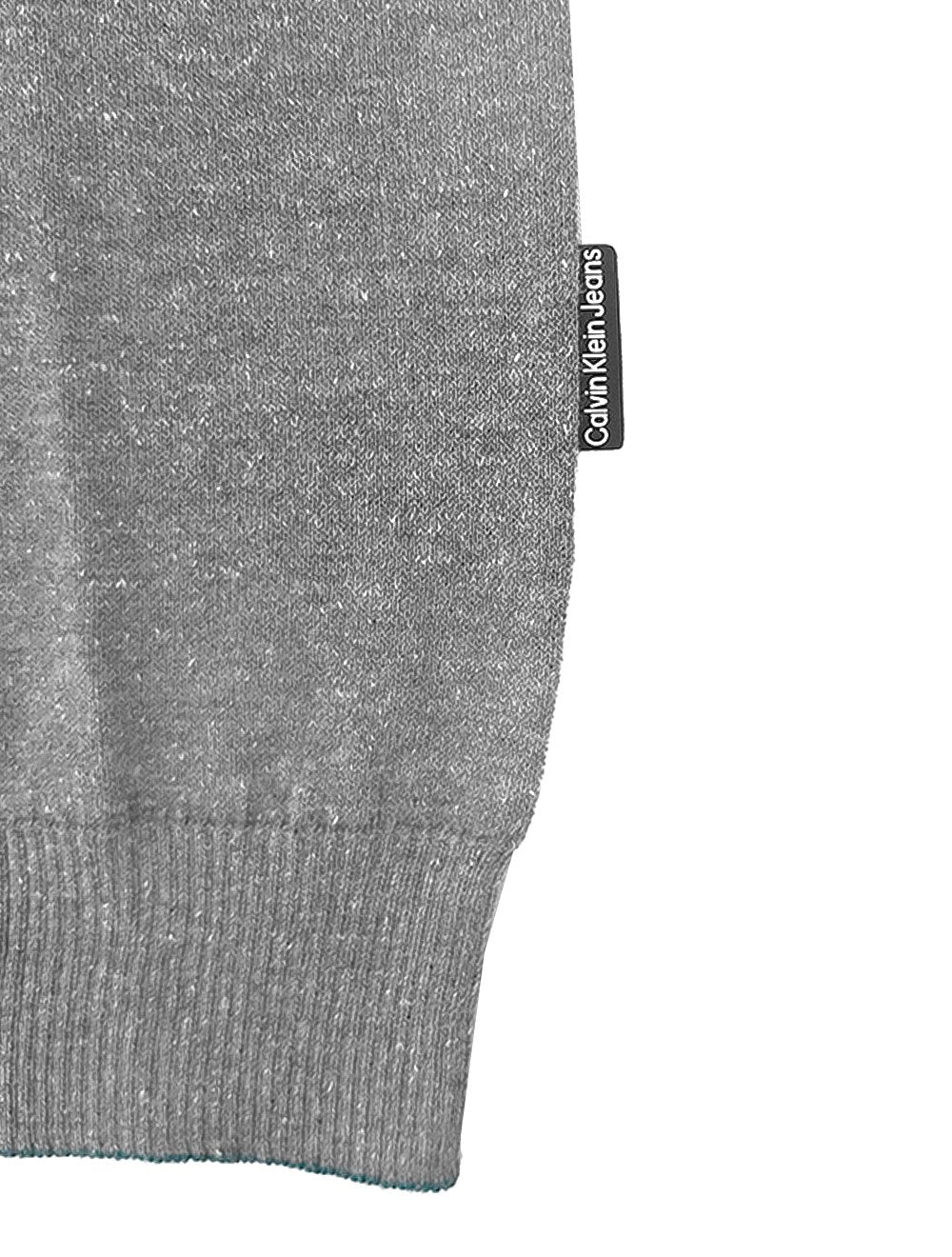 Suéter Calvin Klein Jeans Masculino Tricot CKJ Est.1978 Grafite Mescla