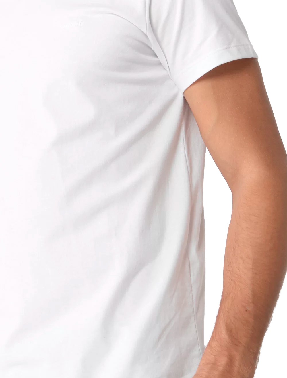 Camiseta Colcci Masculina Básica Lisa Branca