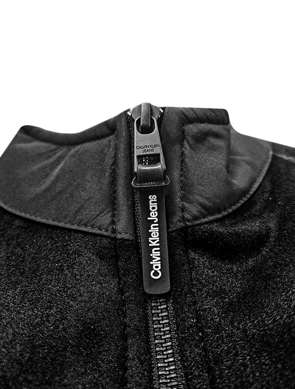 Jaqueta Calvin Klein Jeans Masculina CKJ Recortes Preta