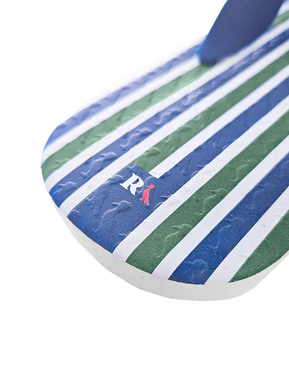 Chinelo Reserva Masculino Marina Lines Branco/Azul Marinho