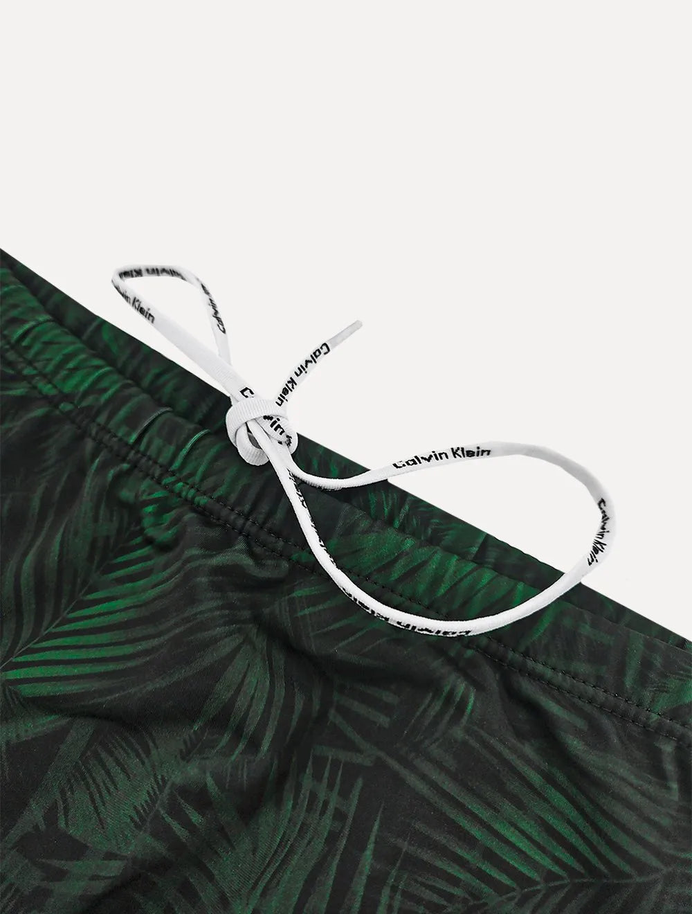 Sunga Calvin Klein Swimwear Folhagem Ultra Verde Preta