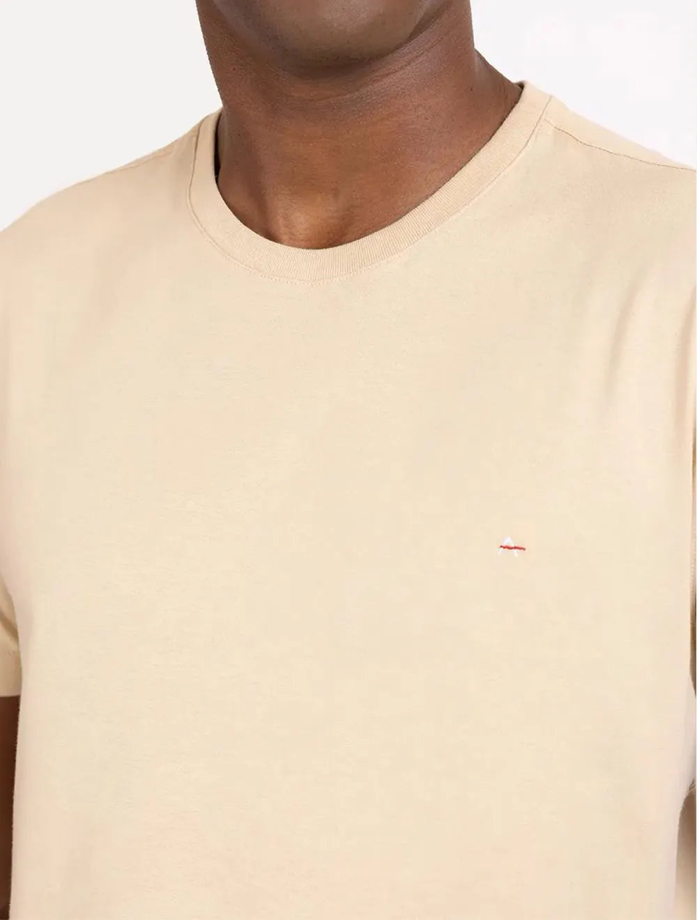 Camiseta Aramis Masculina Basic Lisa Caqui