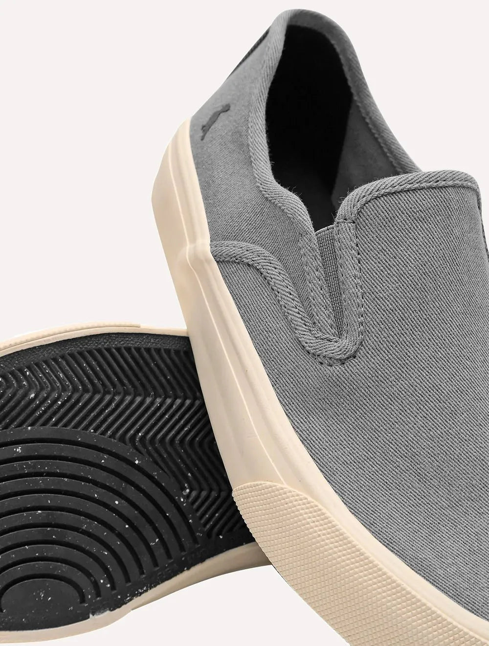 Tênis Reserva Masculino Slip On Mobi Cinza Mescla