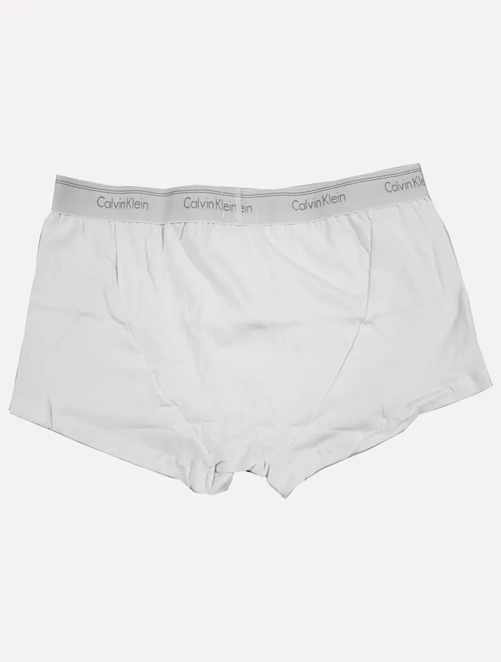 Cueca Calvin Klein Masculina Low Rise C11.02 BR00 Trunk Branca Pack 2UN