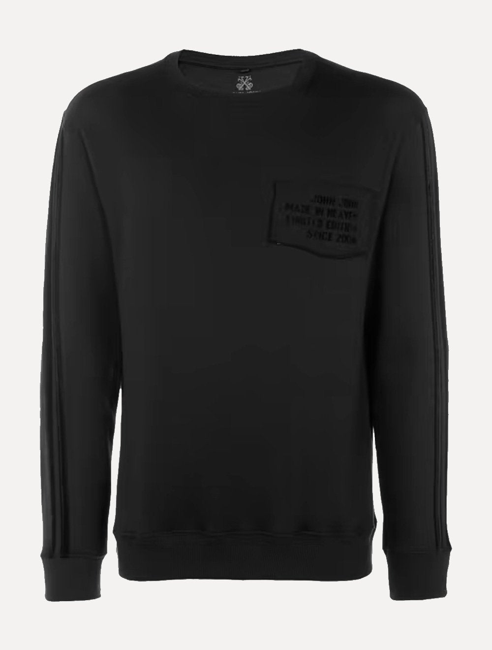 Moletom John John Masculino Vip Suede Preto