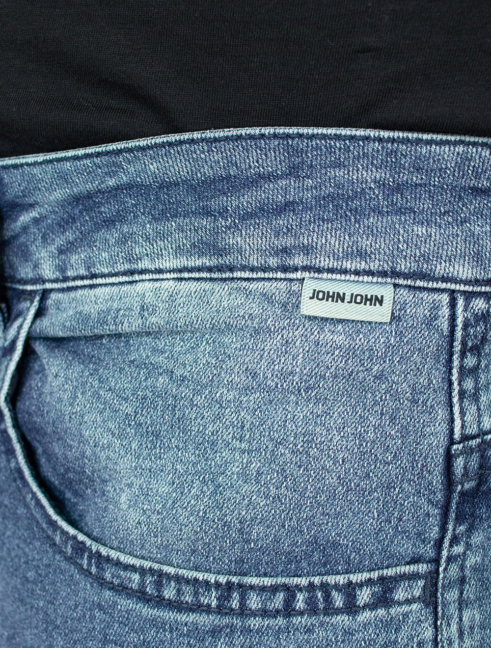 Calça John John Masculina Slim Antuerpio Azul Médio