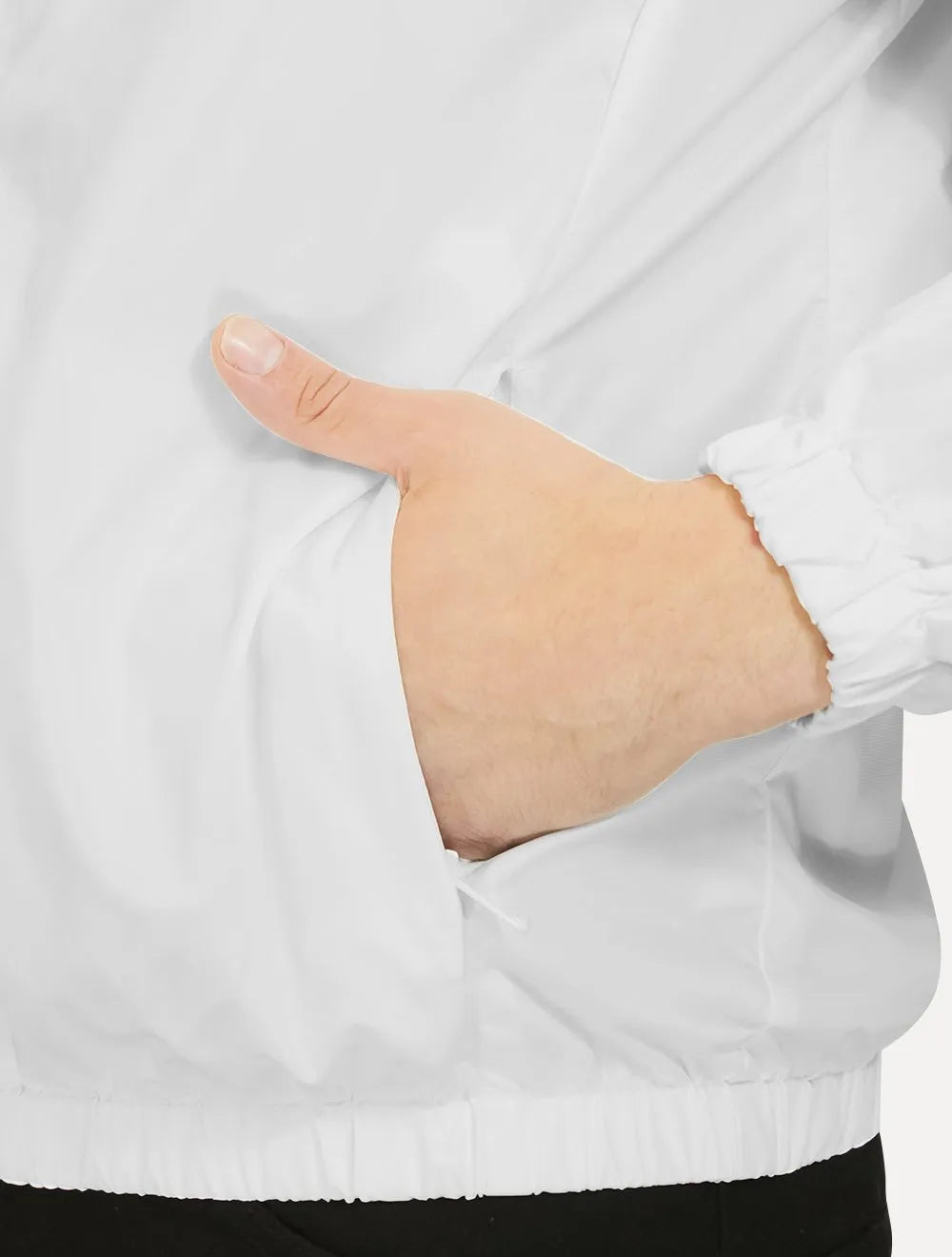 Jaqueta Dixen Masculina Corta-Vento Nylon Branca