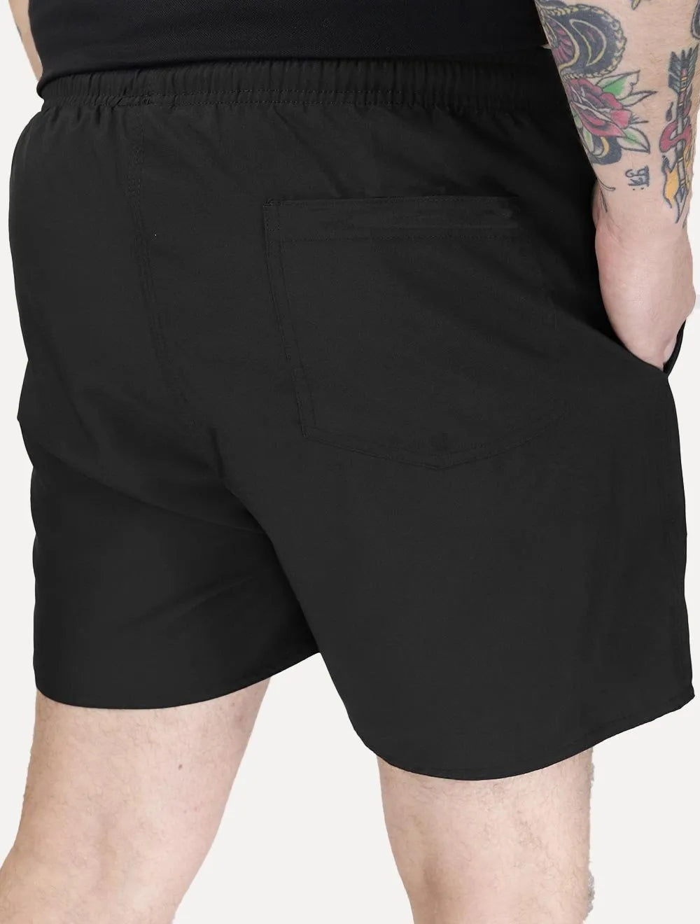 Short Calvin Klein Jeans Sarja Masculino Color Elastic Preto