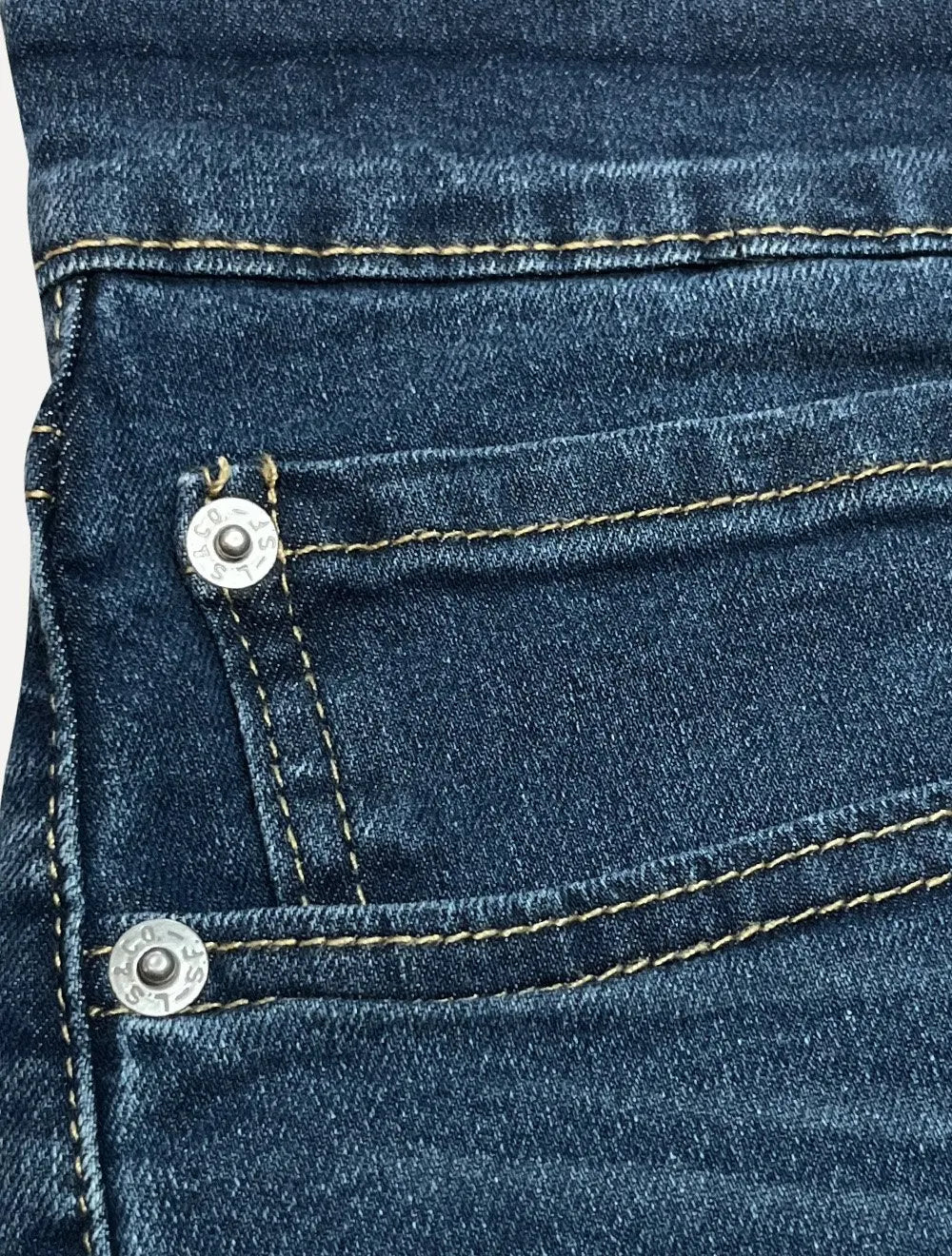 Calça Levis Jeans Masculina 505 Regular Azul Médio