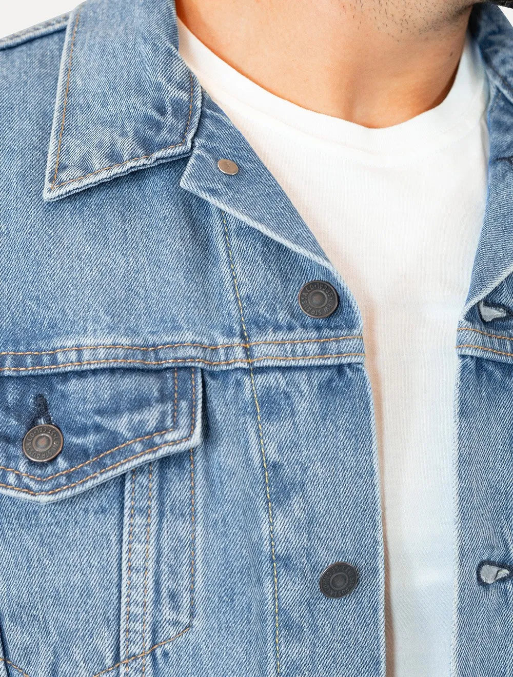 Jaqueta Levis Jeans Masculina Trucker Stonewash Clara