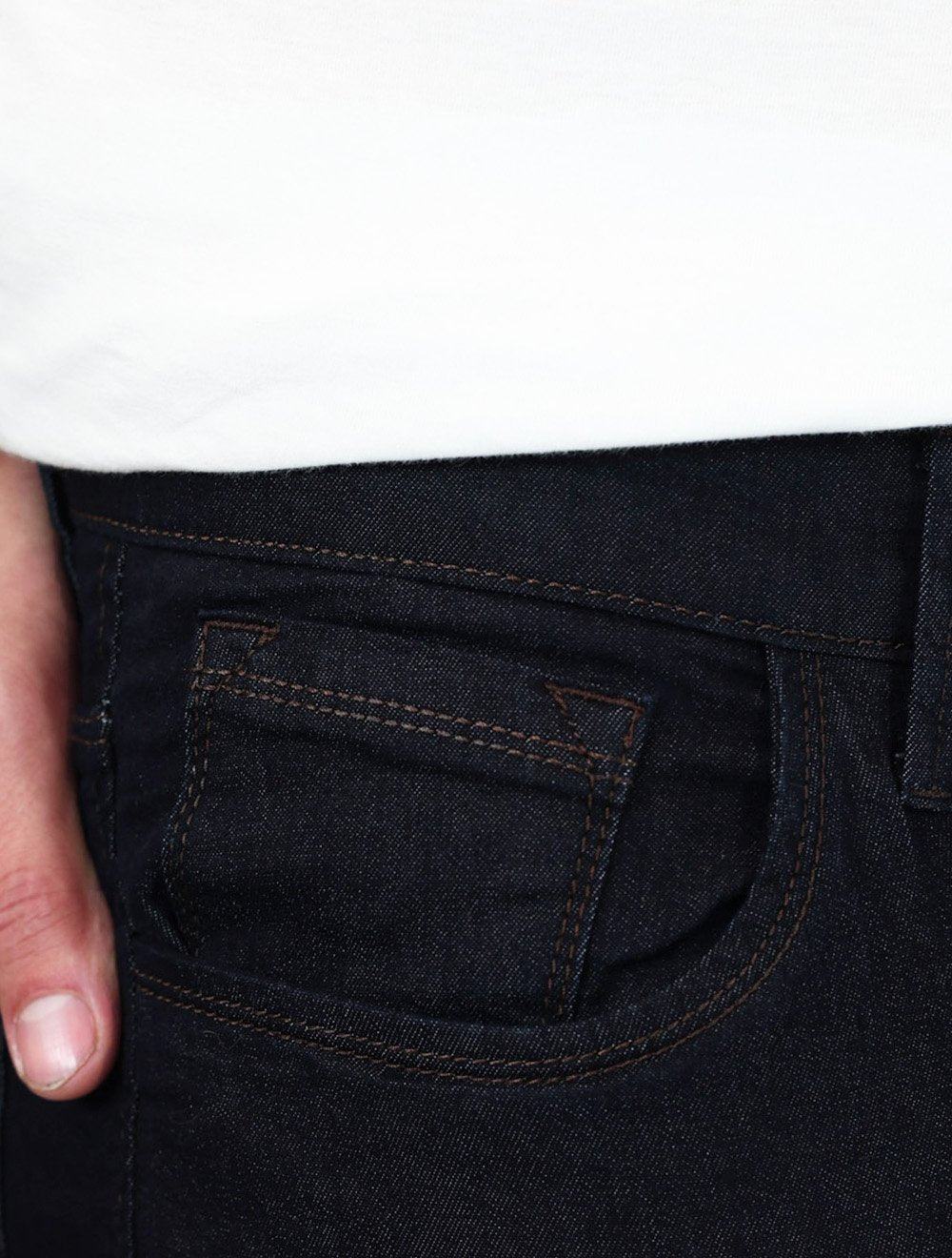 Calça Dudalina Jeans Masculina Slim Fit Stretch Medium