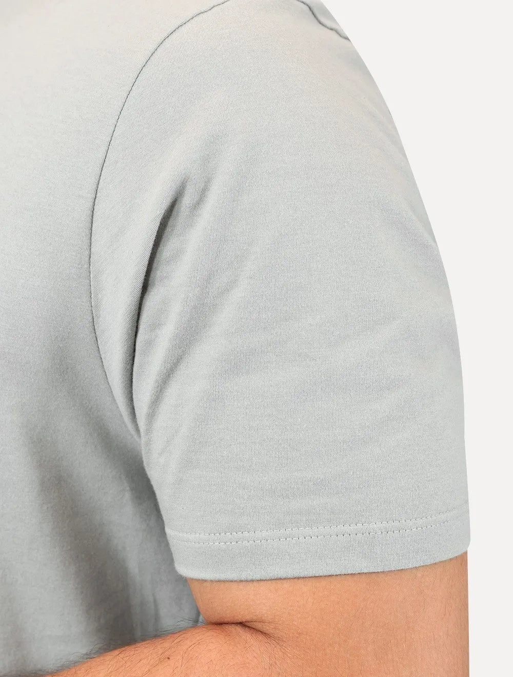 Camiseta Calvin Klein Jeans Naturals Outline CK Logo Cinza