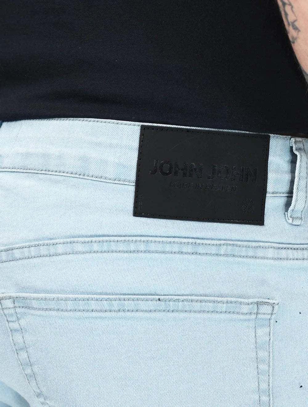 Calça John John Jeans Masculina Skinny Low Santiago Claro