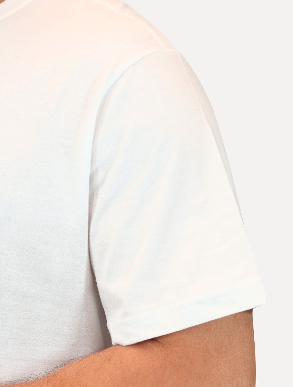 Camiseta Tommy Jeans Masculina Core Linear Logo Tee Branca