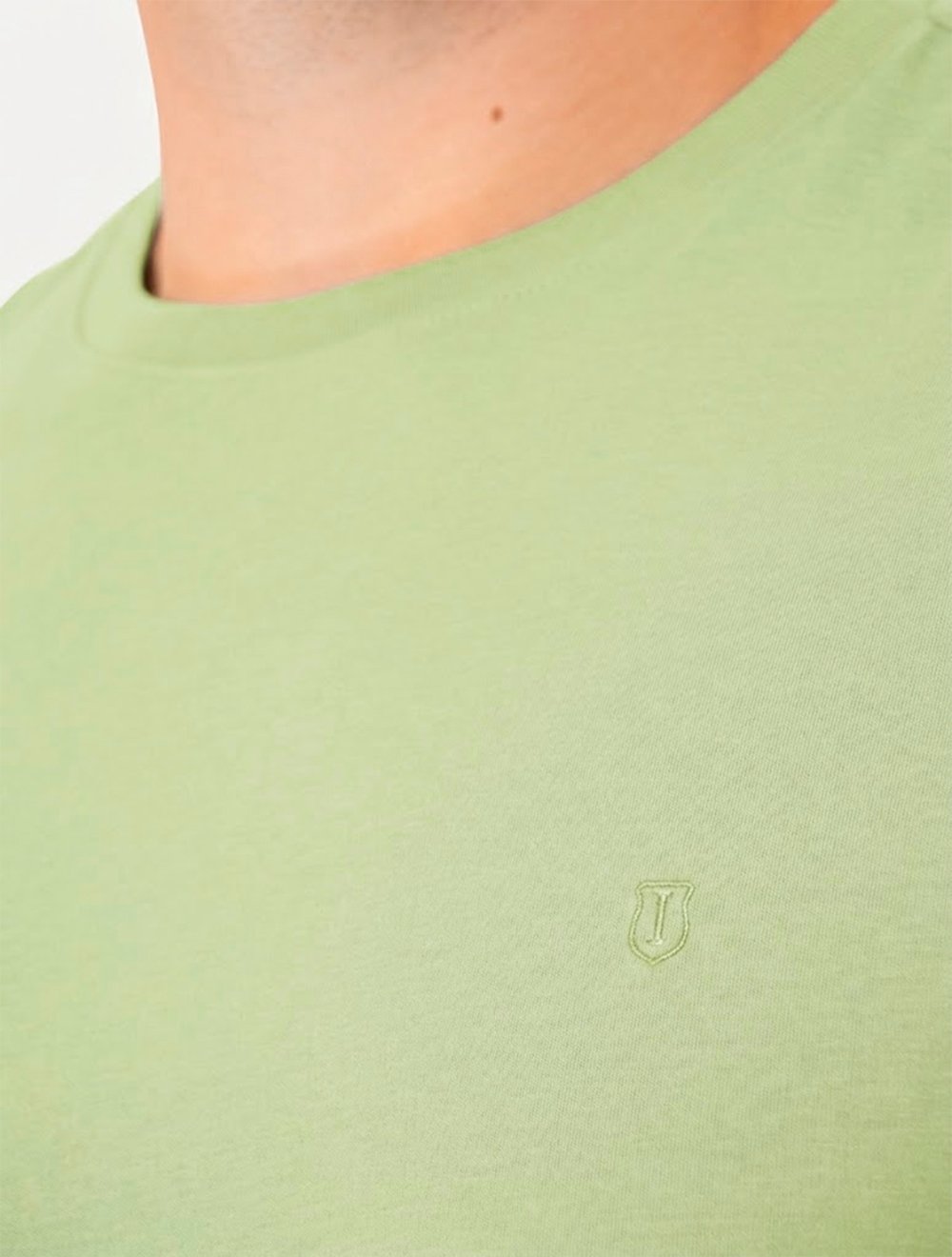 Camiseta Individual Masculina Comfort Pima Soft Touch Azul Claro