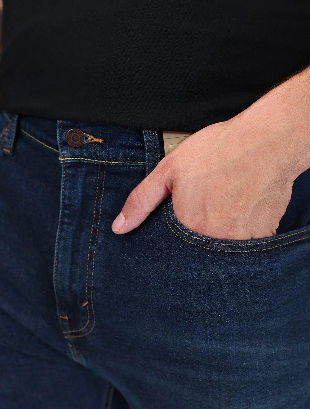 Calça Levis Jeans Masculina 505 Regular Blue Dark