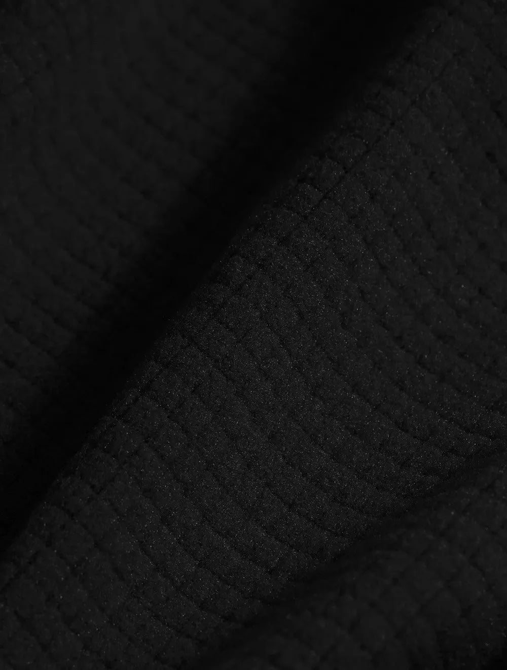 Blusa The North Face Masculina Pulover Cedar Trail Grid Fleece 1/4 ZIP Preta
