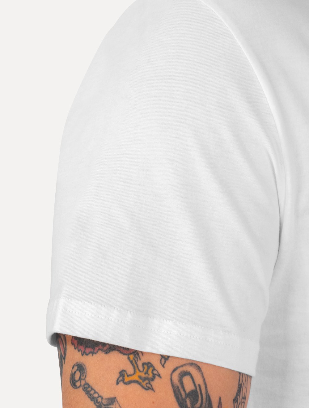 Camiseta Tommy Jeans Masculina Regular Corp Chest Branca