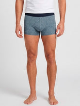 Cueca Mash Boxer Shredded Cotton Recover Azul Marinho Mescla 1UN