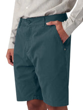 Bermuda Osklen Masculina Alfaiataria Cotton Blithe Azul Índigo