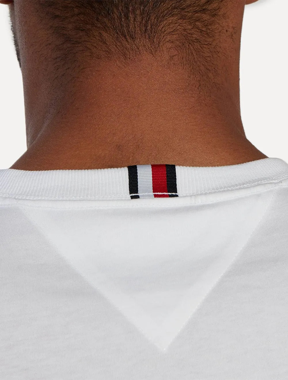 Camiseta Tommy Hilfiger Masculina Coin New York Logo Branco