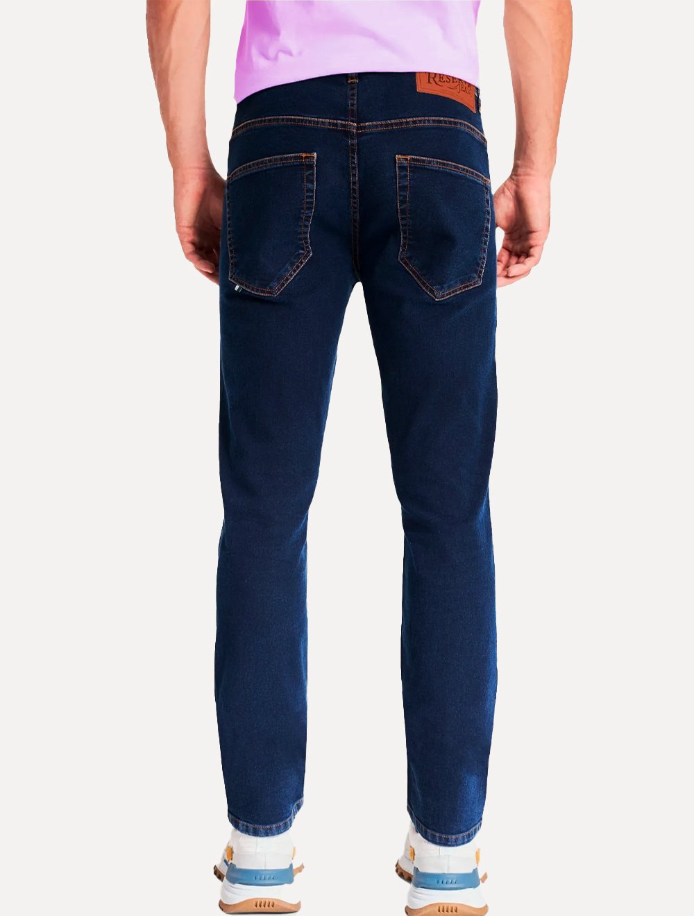 Calça Reserva Jeans Masculina Skinny Oceano Índigo Escura