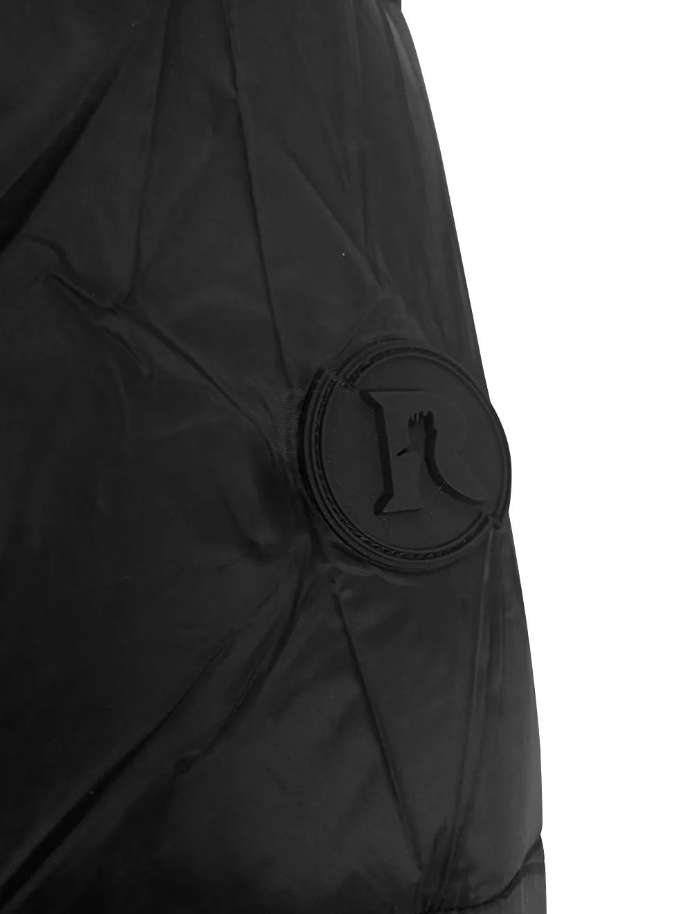 Jaqueta Reserva Masculina Hoodie Double Face Puffer Chumbo Cinza Preta