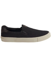 Tênis Dudalina Masculino Zara Slip On Lona Mistral Napa Logo Preto