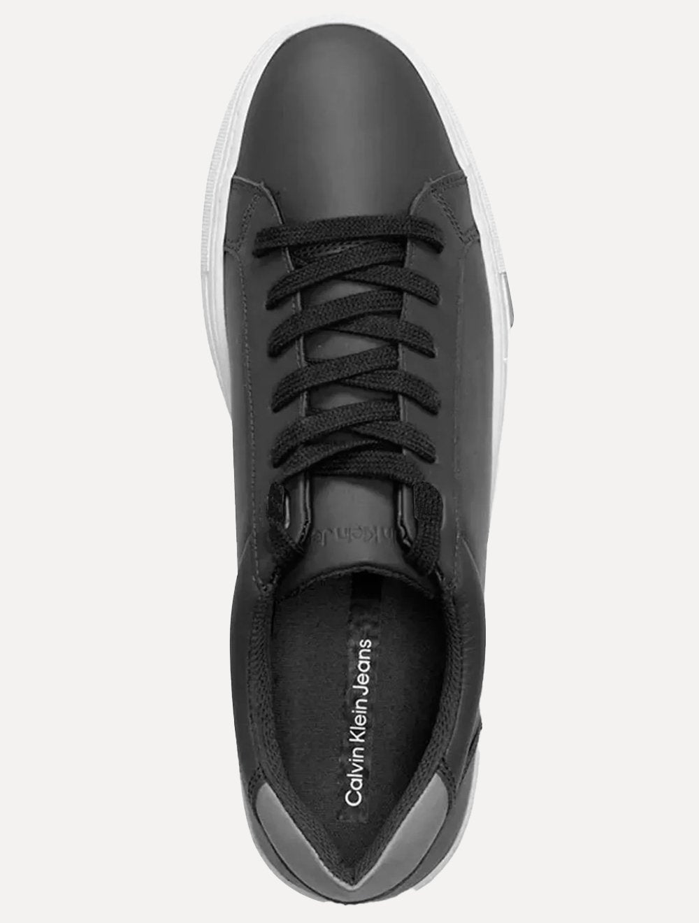 Tênis Calvin Klein Jeans Masculino Couro Project Queima Preto