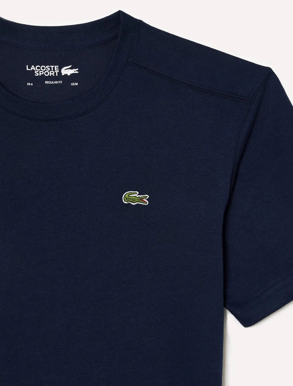 Camiseta Lacoste Masculina Sport Technique Logo Azul Marinho