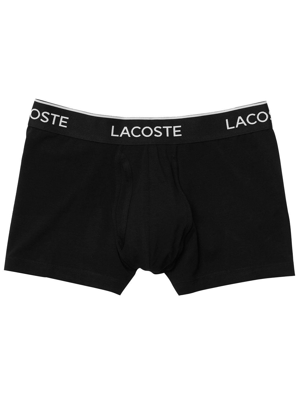 Cueca Lacoste Trunk Boxer Lettered Waist Preta 1UN