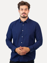 Camisa Original Penguin Masculina Regular Flanela Azul Marinho