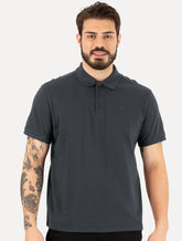 Polo Ellus Masculina Piquet Classic Easa Midnight Blue Marinho