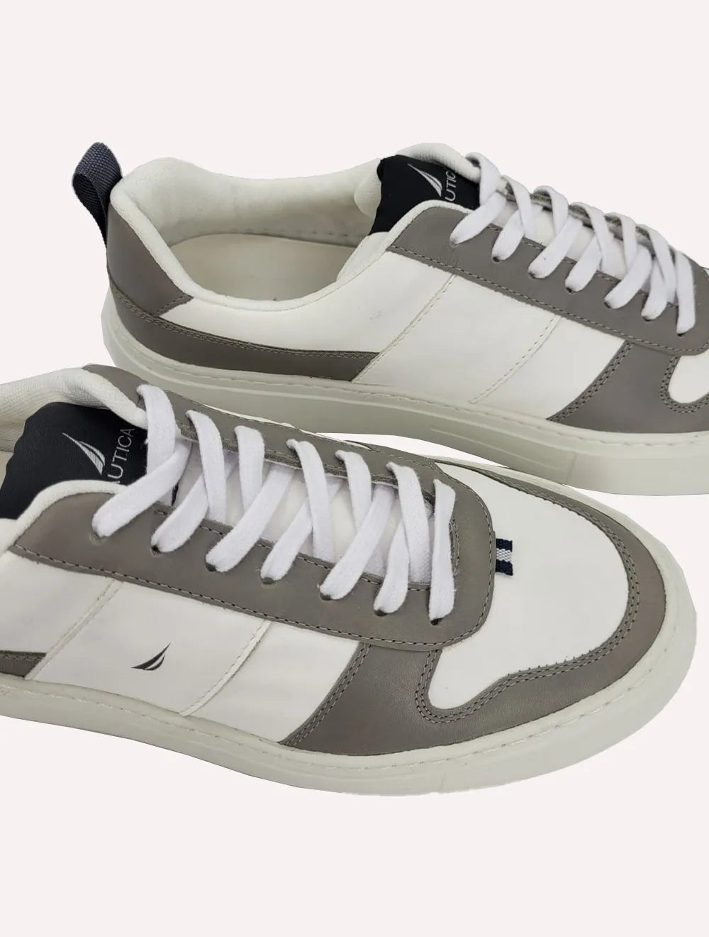 Tênis Nautica Masculino Firenze Cinza/Branco