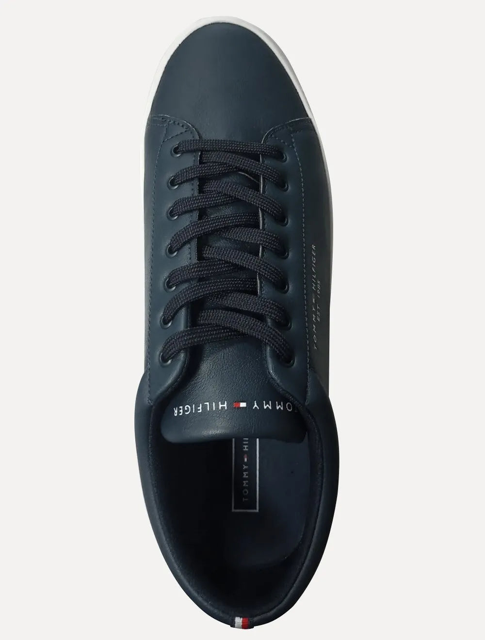 Tênis Tommy Hilfiger Masculino Couro Harrison 5D5 Azul Marinho