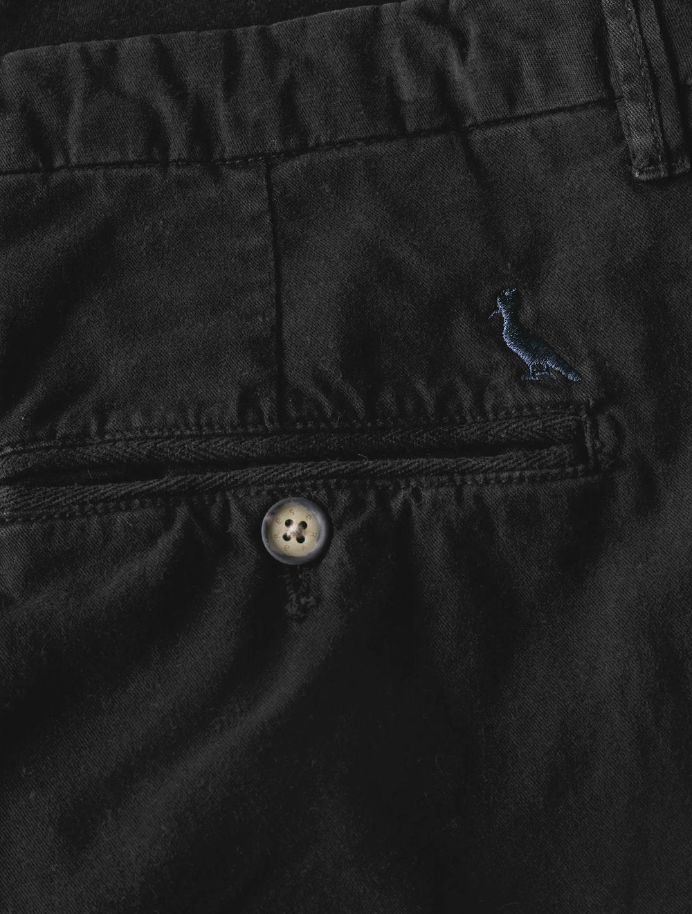 Calça Reserva Masculina de Sarja Casual Iron Preta