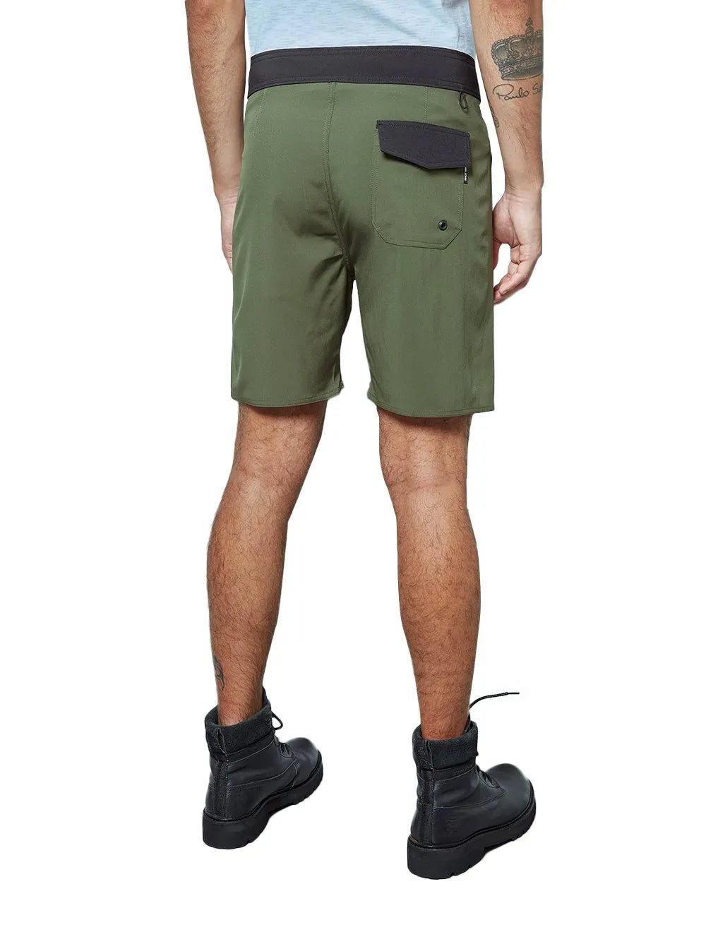 Bermuda John John Masculina D'Agua Outdoor Verde Médio