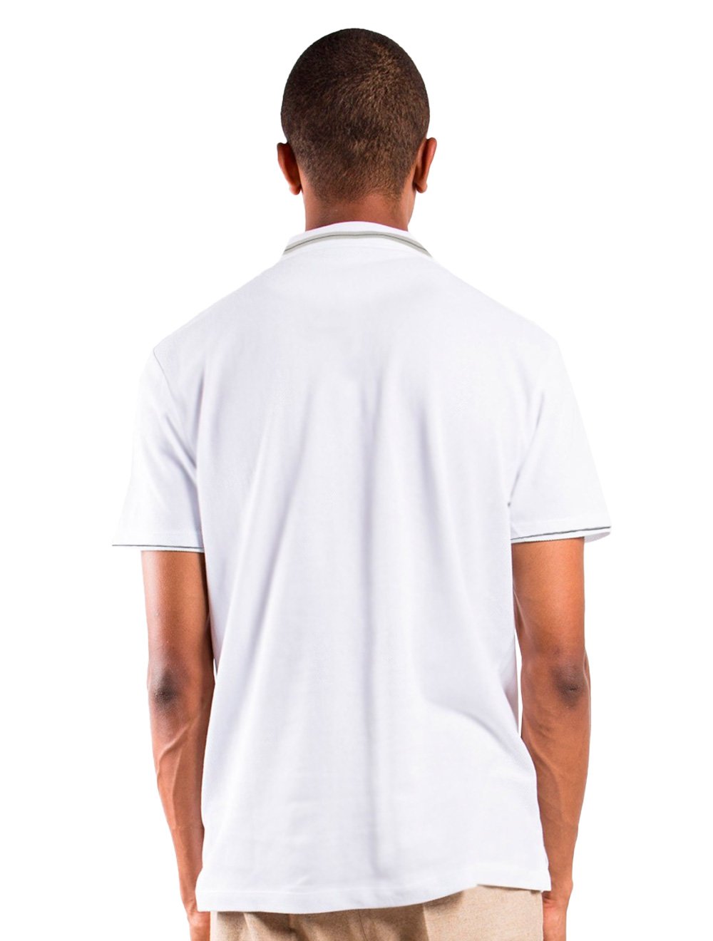 Polo VR Masculina Piquet Class Frieze Branca