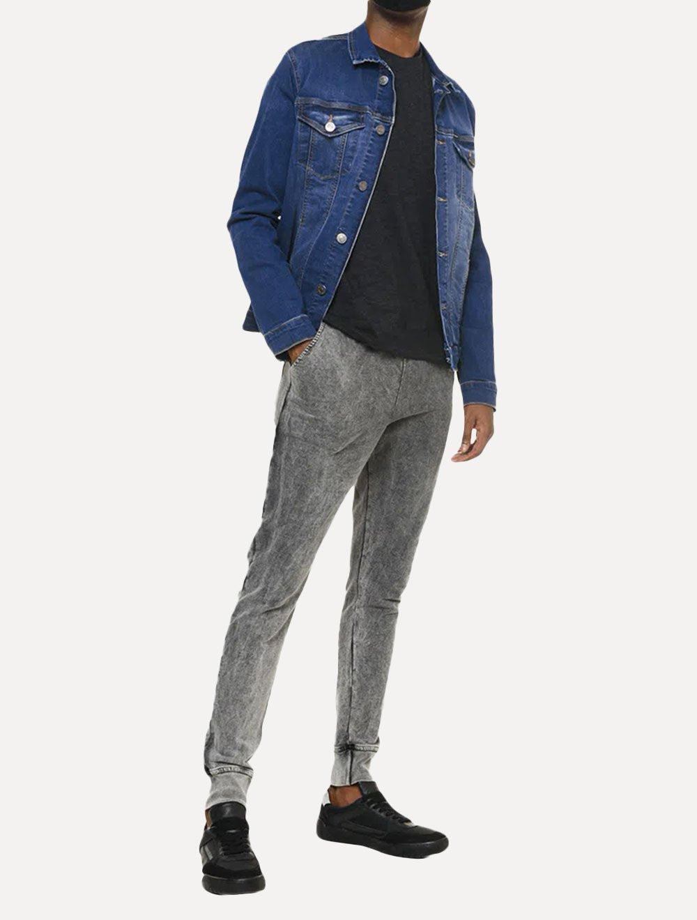 Jaqueta Calvin Klein Jeans Masculina Trucker Essential Azul Médio